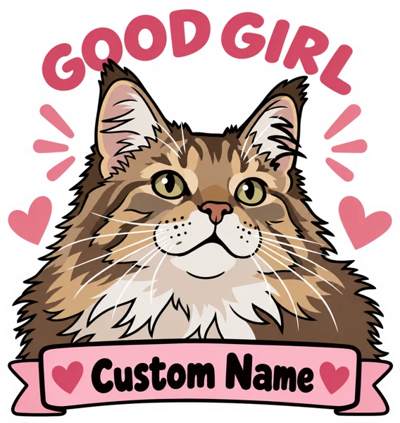 Good Girl Pink design example