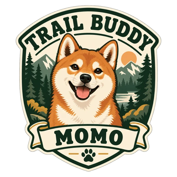Trail Buddy outdoor badge example